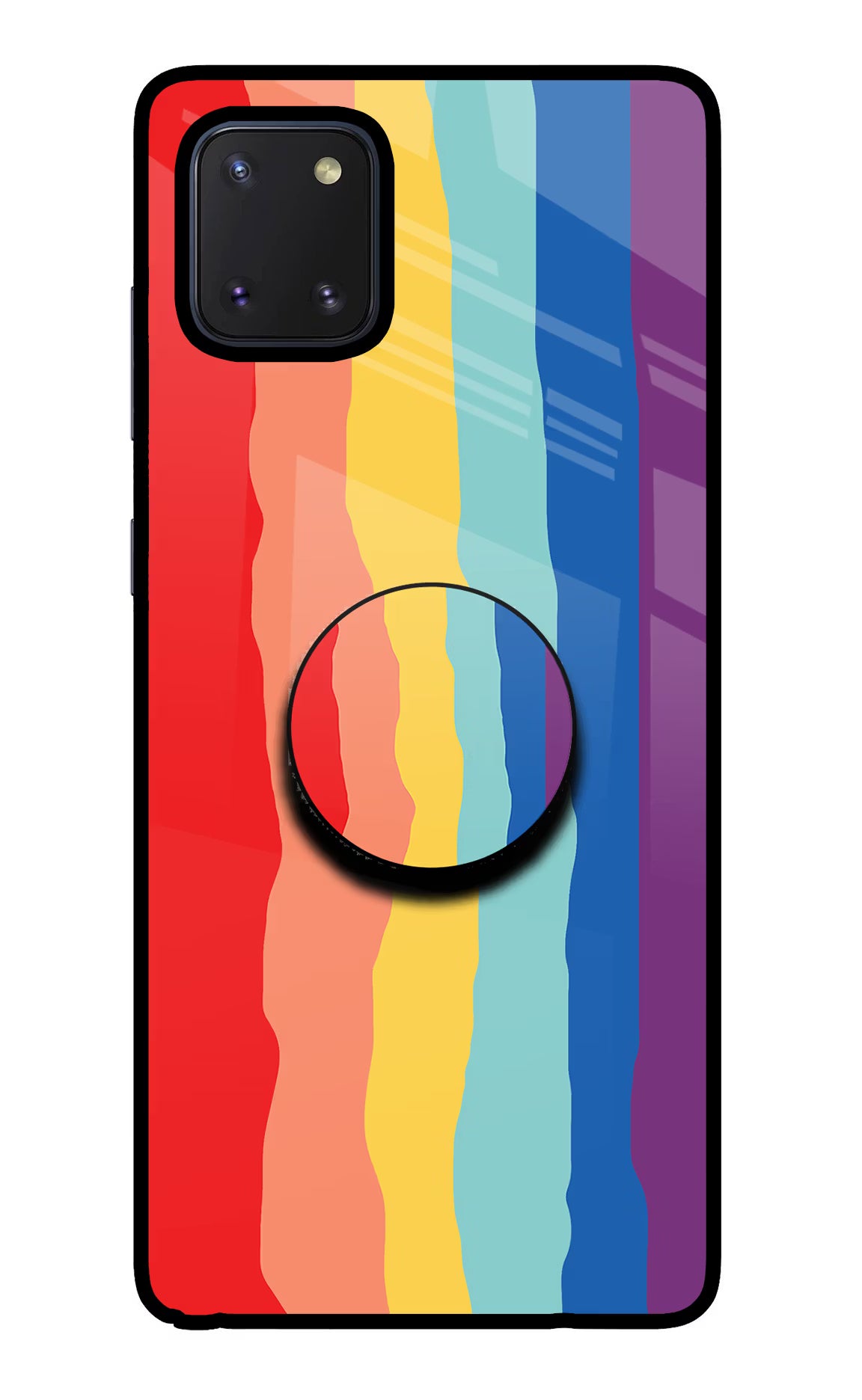 Rainbow Samsung Note 10 Lite Pop Case by Casekaro