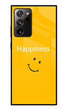 Happiness With Smiley Samsung Note 20 Ultra Glass Case