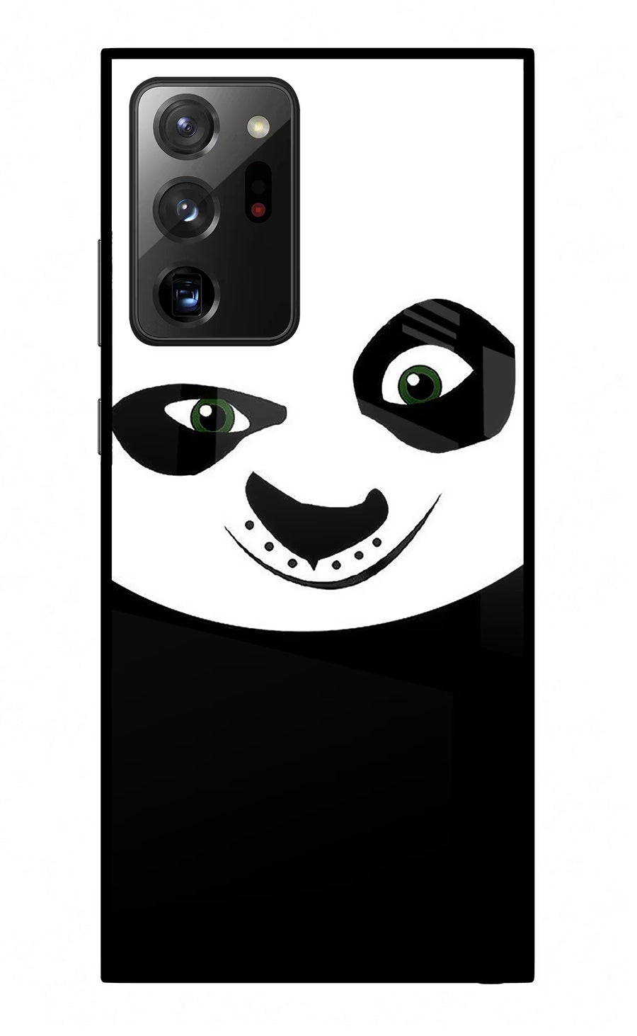 Panda Samsung Note 20 Ultra Back Cover, Glass case