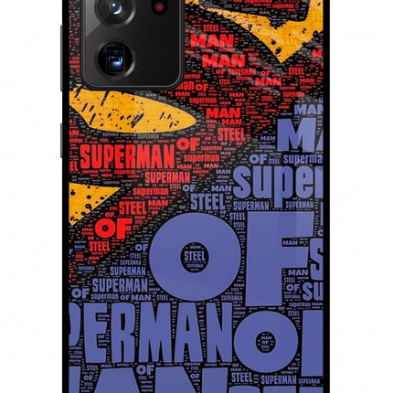 Superman Samsung Note 20 Ultra Glass Case