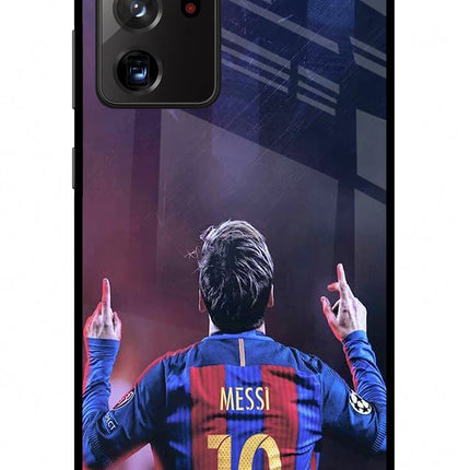 Messi Samsung Note 20 Ultra Glass Case