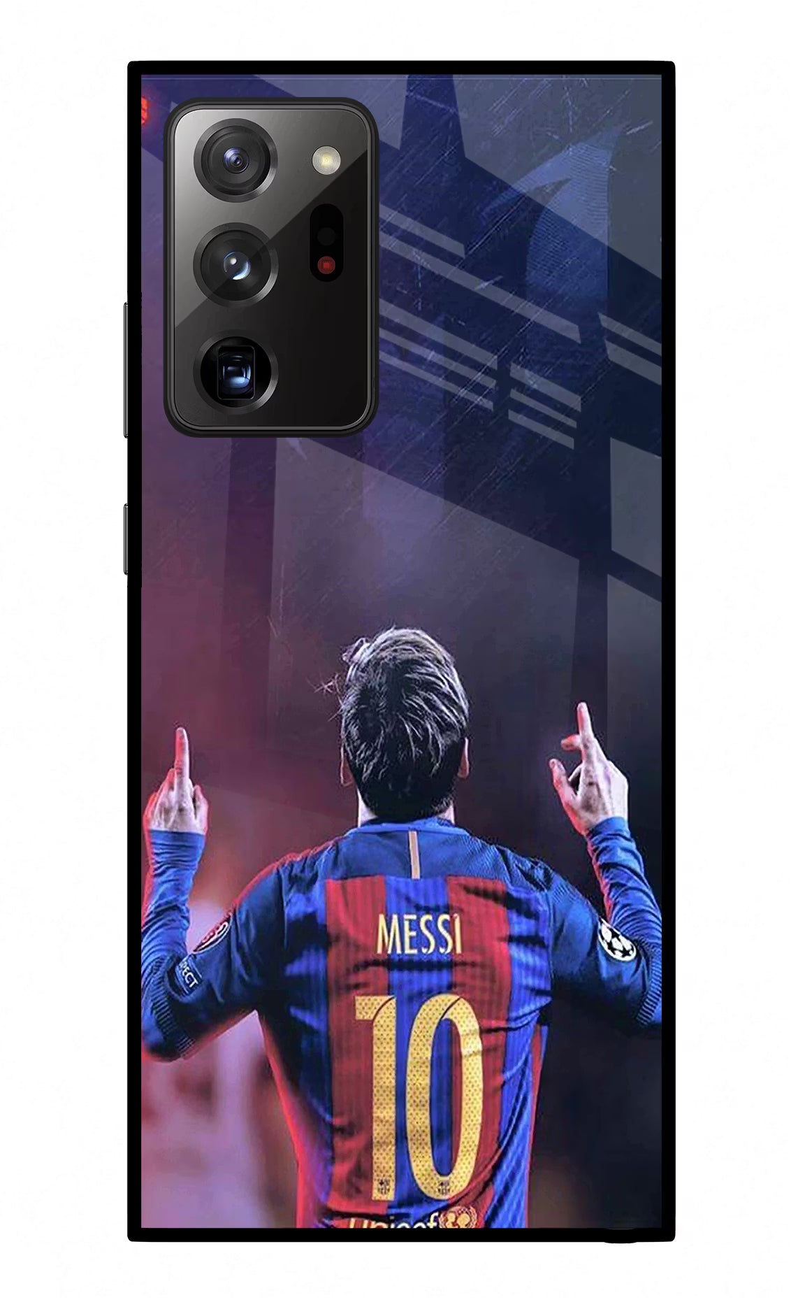 Messi Samsung Note 20 Ultra Glass Case