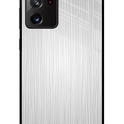 Wooden Grey Texture Samsung Note 20 Ultra Glass Case Back Cover by Casekaro