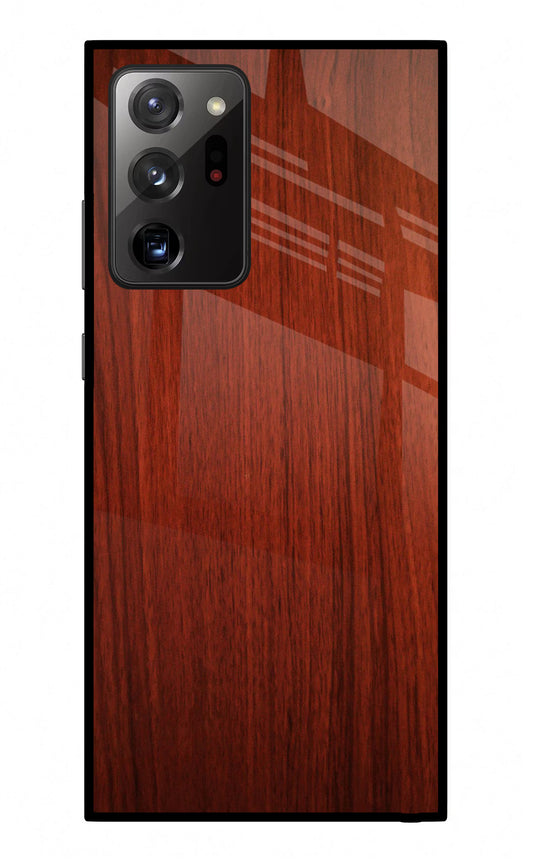Wooden Plain Pattern Samsung Note 20 Ultra Glass Case