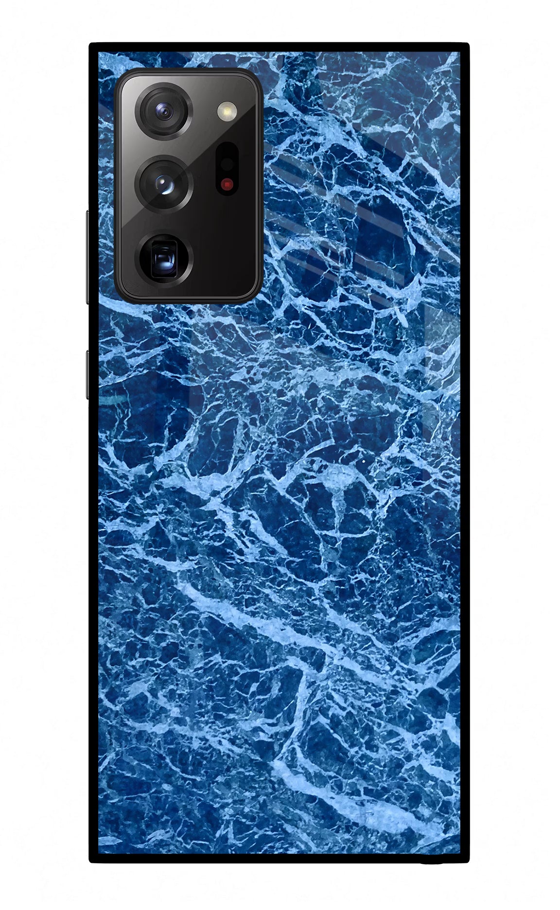 Blue Marble Samsung Note 20 Ultra Glass Case Back Cover by Casekaro