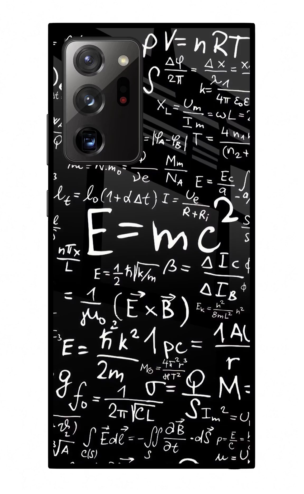 Physics Formula Samsung Note 20 Ultra Glass Case