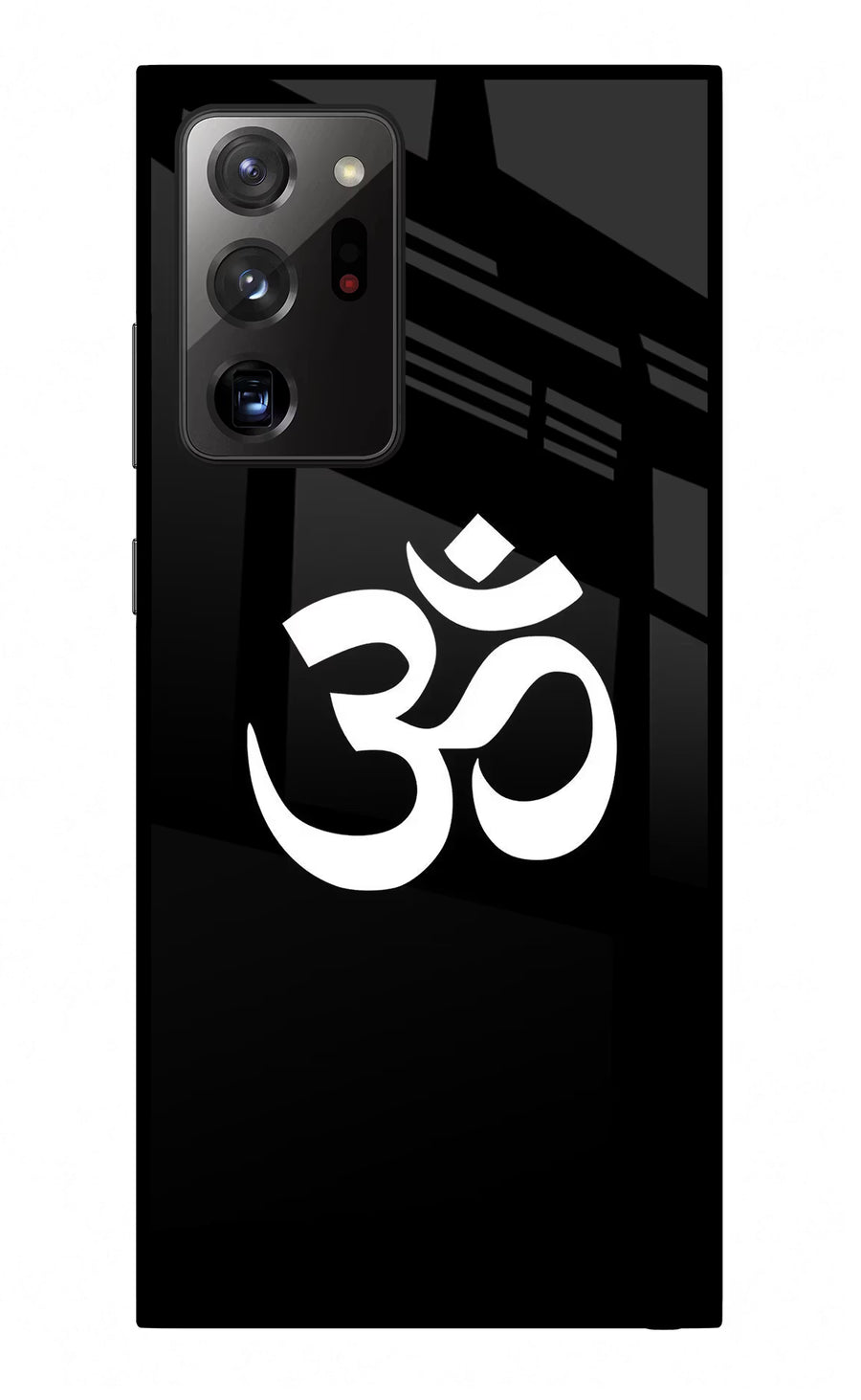 Om Samsung Note 20 Ultra Back Cover, Glass case
