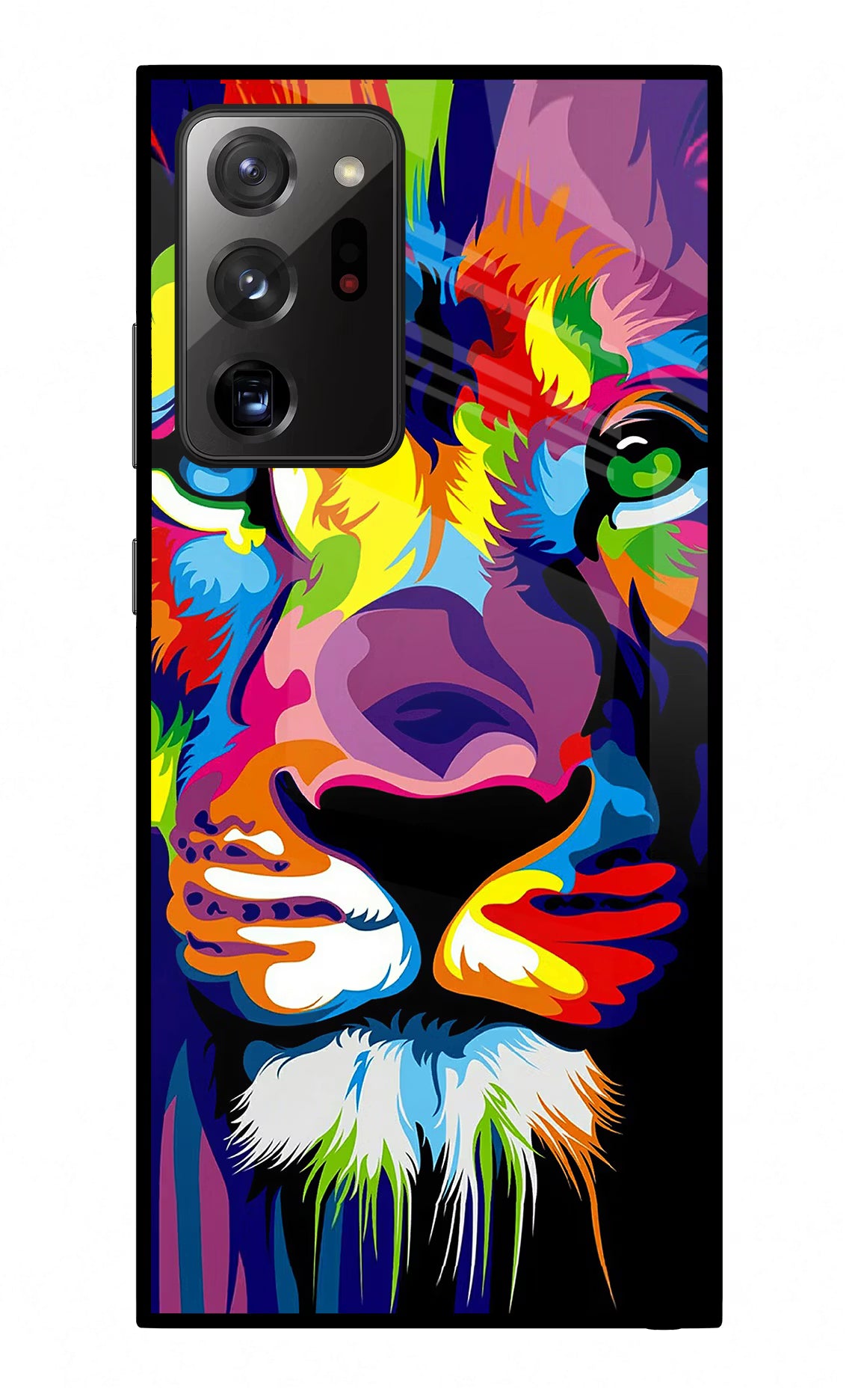 Lion Samsung Note 20 Ultra Glass Case
