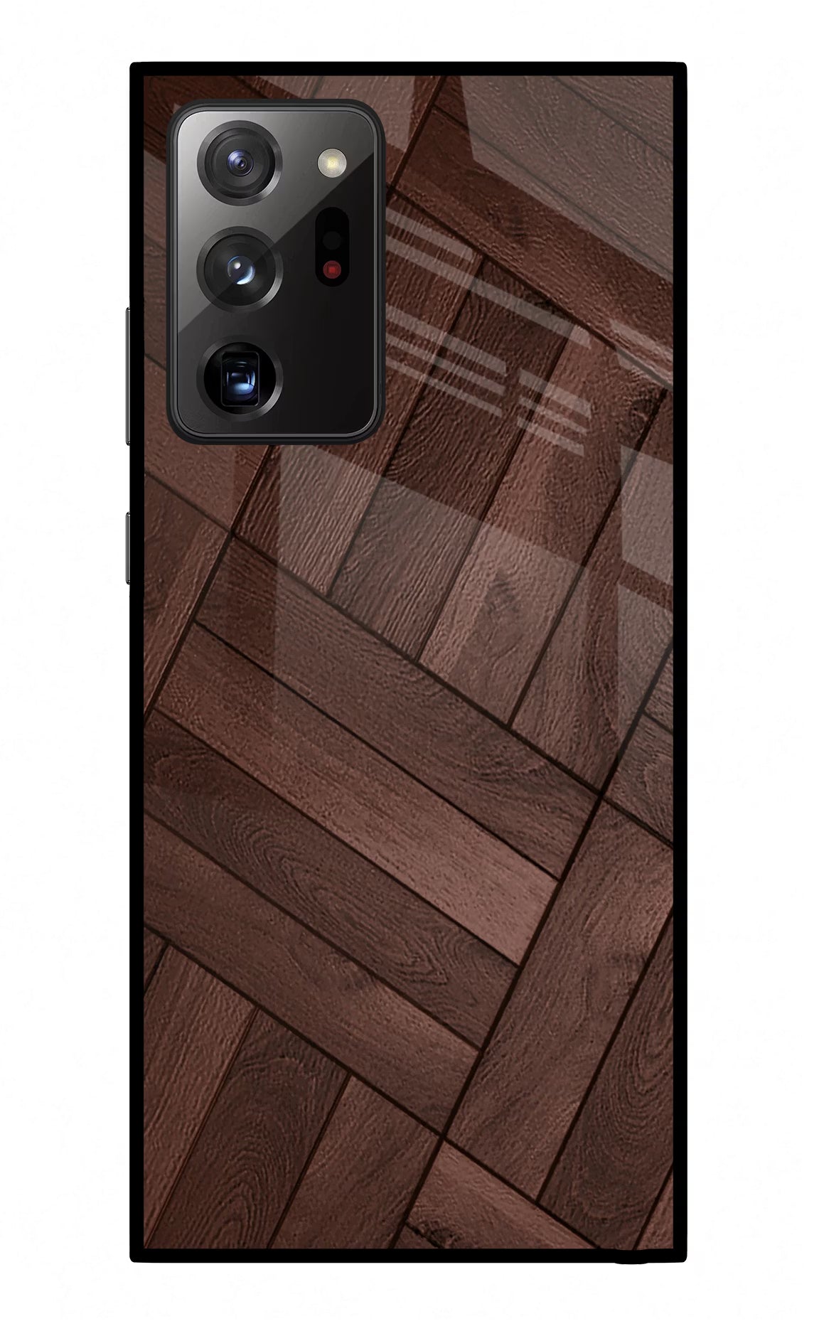 Wooden Texture Design Samsung Note 20 Ultra Glass Case