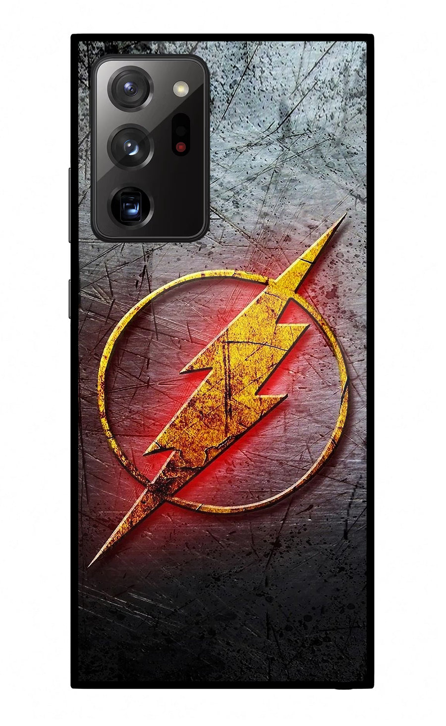 Flash Samsung Note 20 Ultra Back Cover, Glass case