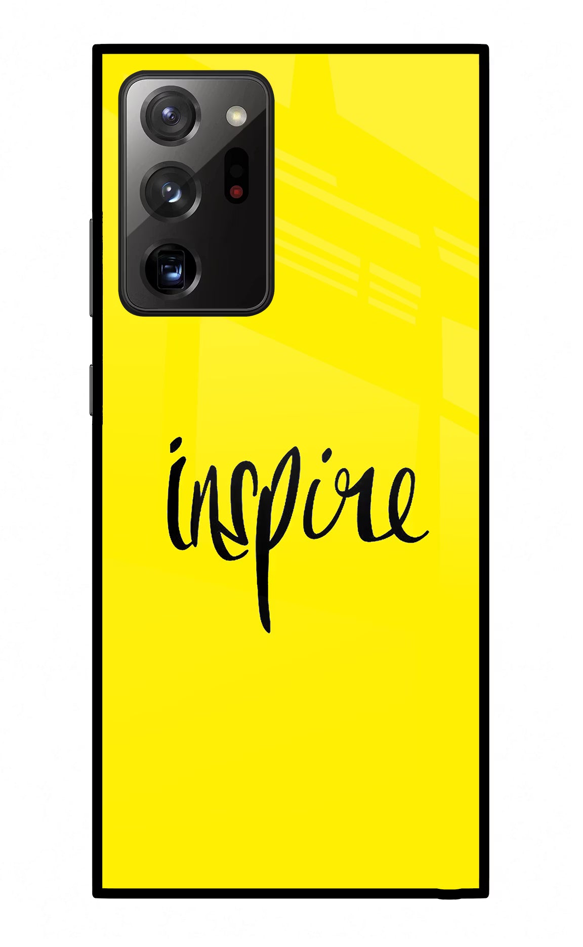 Inspire Samsung Note 20 Ultra Glass Case Back Cover by Casekaro