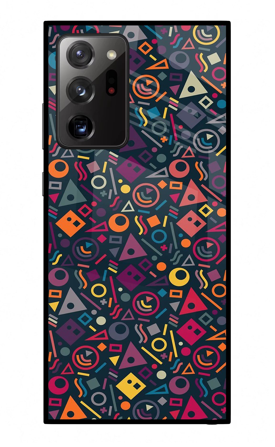 Geometric Abstract Samsung Note 20 Ultra Glass Case