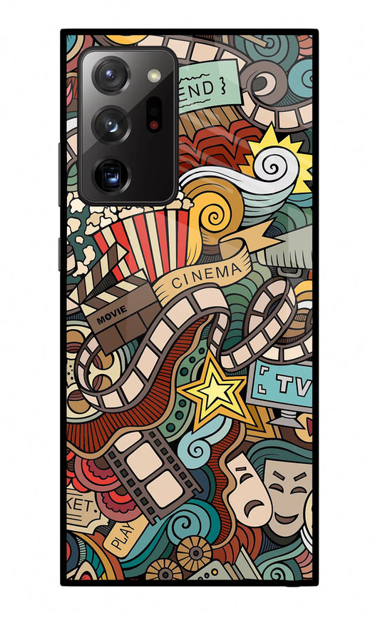 Cinema Abstract Samsung Note 20 Ultra Glass Case