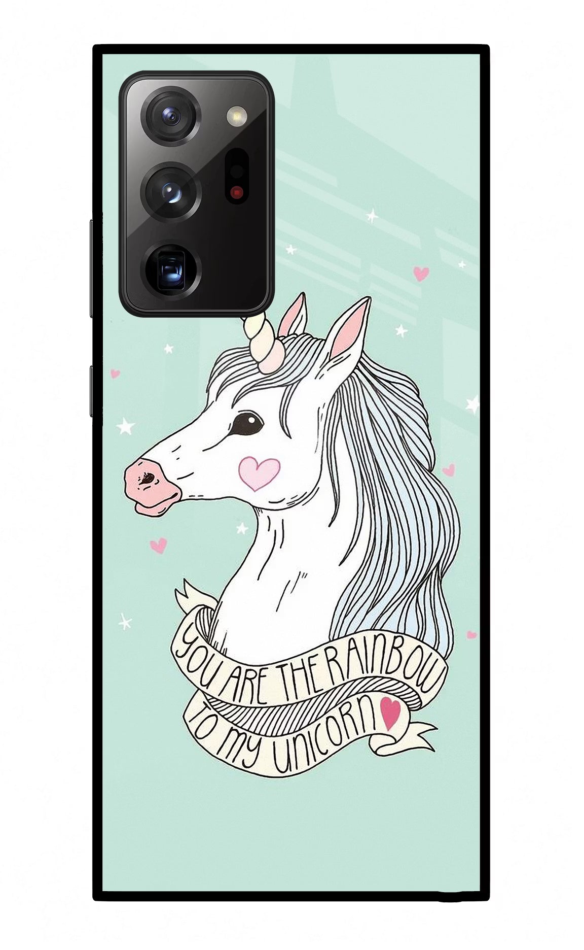 Unicorn Wallpaper Samsung Note 20 Ultra Glass Case