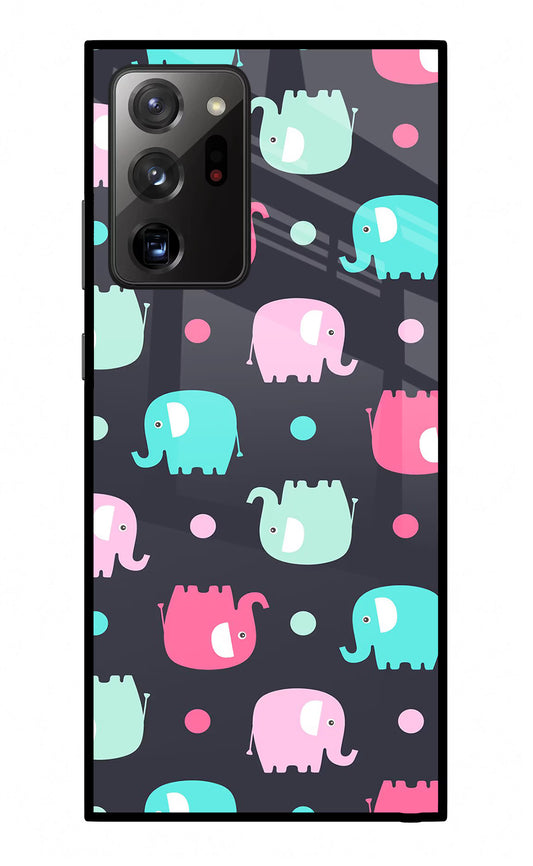 Elephants Samsung Note 20 Ultra Glass Case
