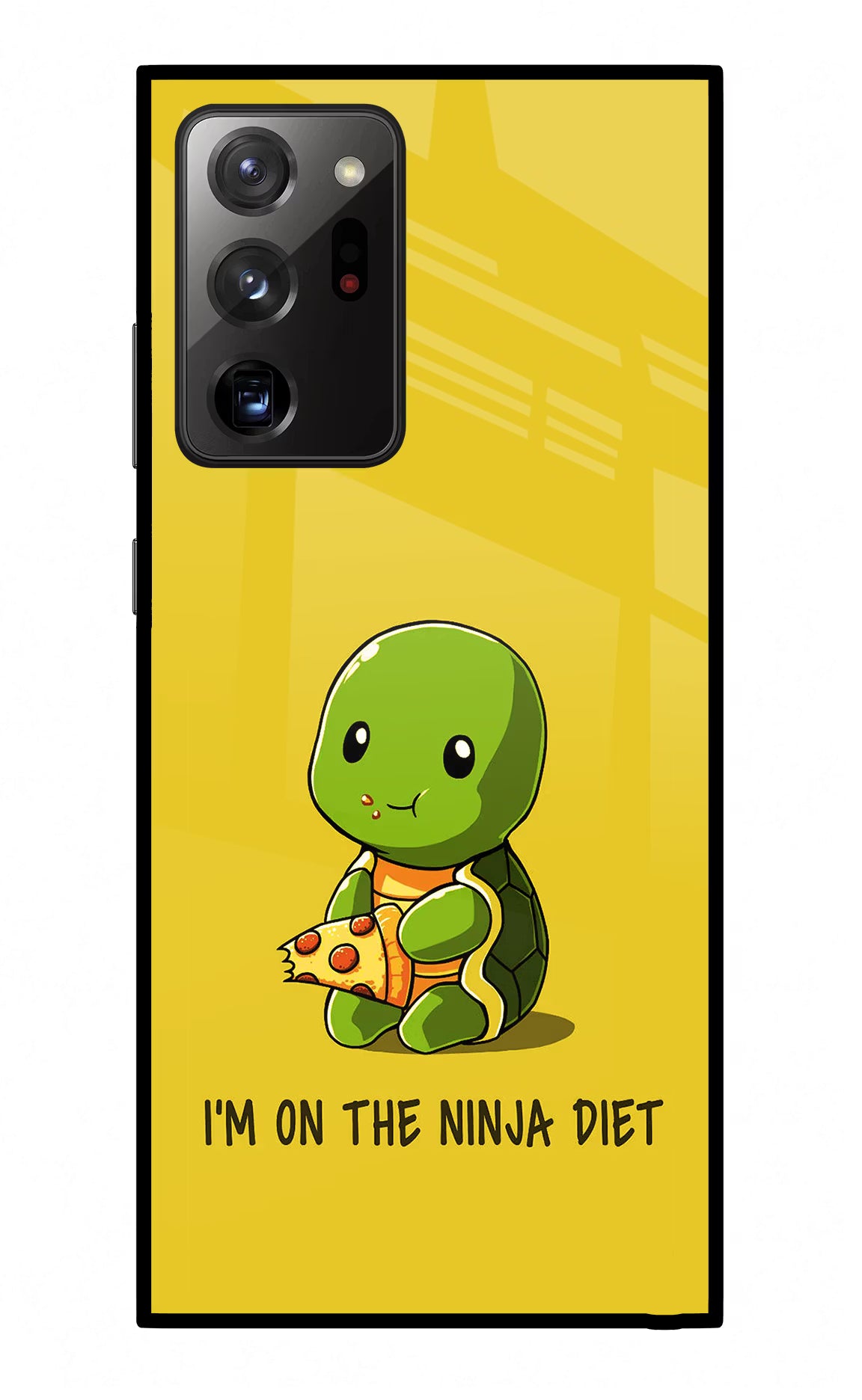 I'm on Ninja Diet Samsung Note 20 Ultra Glass Case Back Cover by Casekaro
