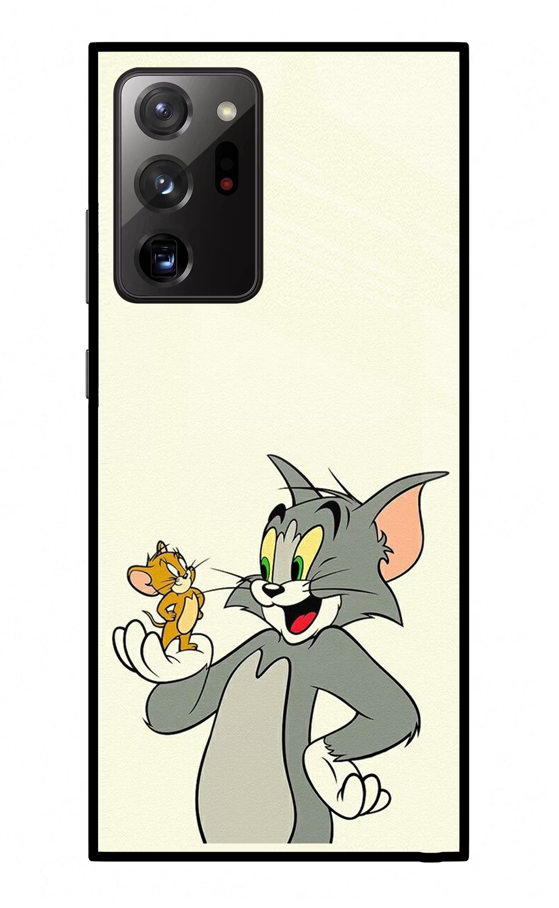 Tom & Jerry Samsung Note 20 Ultra Glass Case Back Cover by Casekaro