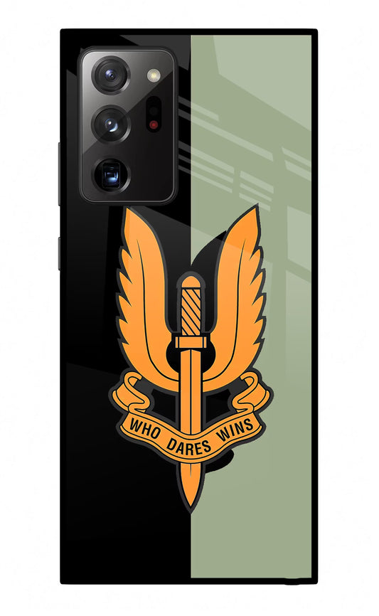 Balidan Logo Samsung Note 20 Ultra Glass Case