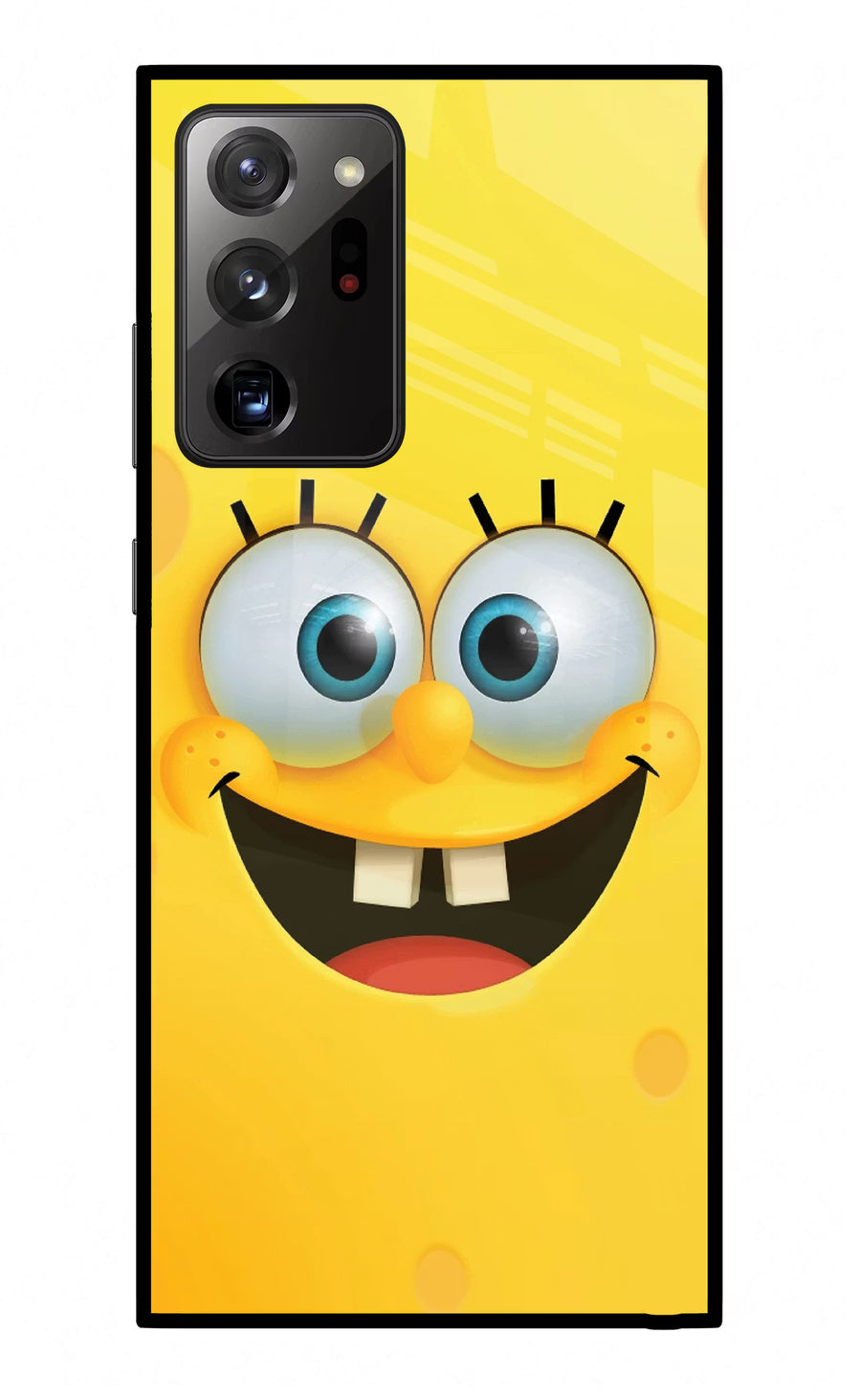 Sponge 1 Samsung Note 20 Ultra Back Cover, Glass case