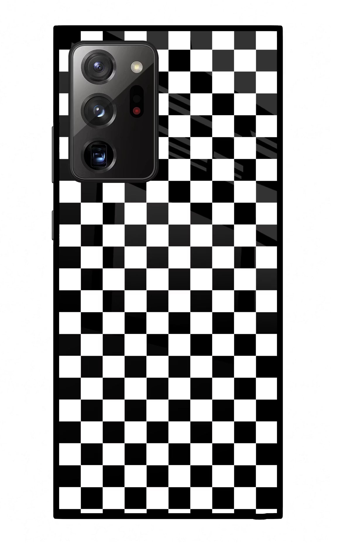 Chess Board Samsung Note 20 Ultra Glass Case Back Cover by Casekaro