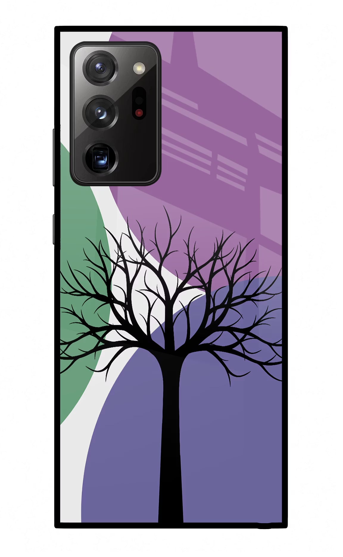 Tree Art Samsung Note 20 Ultra Glass Case Back Cover by Casekaro