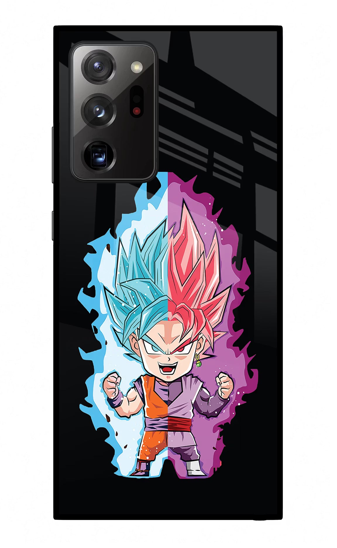 Chota Goku Samsung Note 20 Ultra Glass Case Back Cover by Casekaro