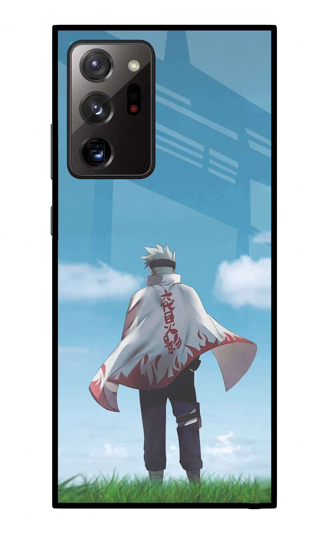 Kakashi Samsung Note 20 Ultra Glass Case Back Cover by Casekaro