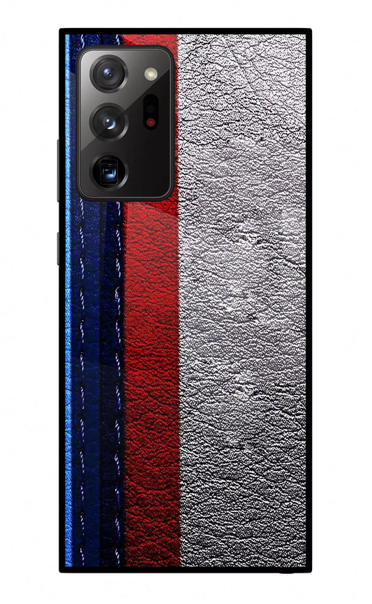 BMW Stripes Samsung Note 20 Ultra Glass Case