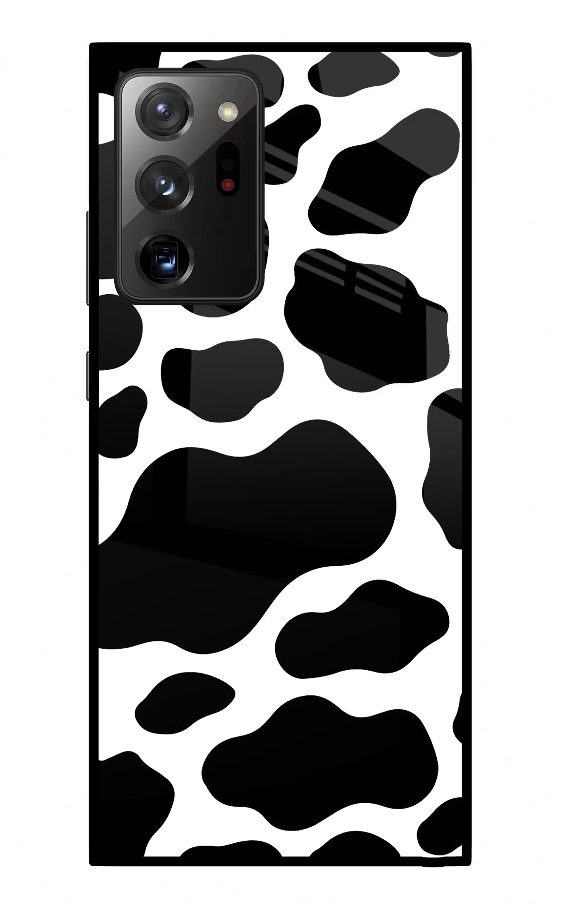 Cow Spots Samsung Note 20 Ultra Glass Case Back Cover by Casekaro