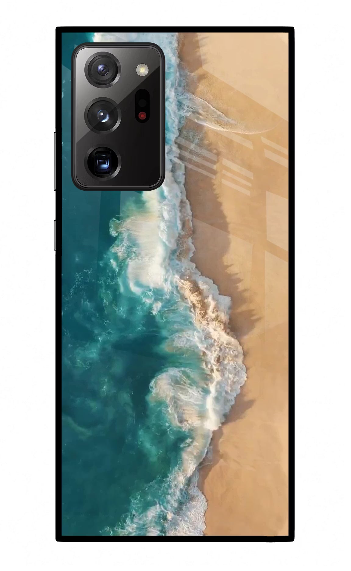 Ocean Beach Samsung Note 20 Ultra Glass Case Back Cover by Casekaro