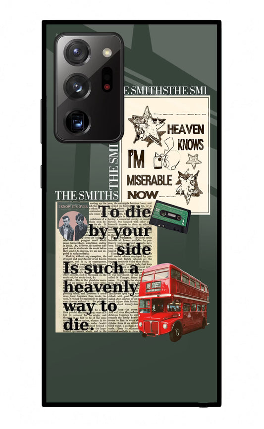 The Smiths Samsung Note 20 Ultra Glass Case