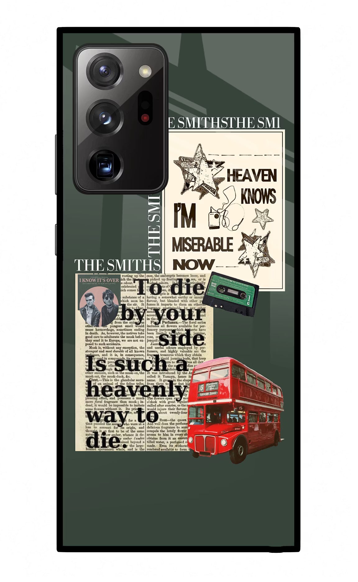 The Smiths Samsung Note 20 Ultra Glass Case Back Cover by Casekaro
