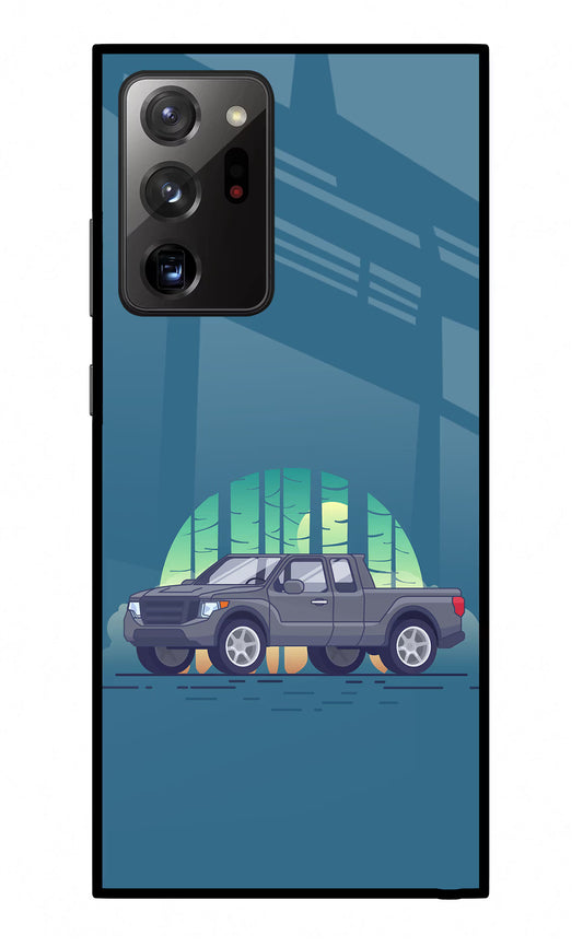 Retro Garage Vibe Samsung Note 20 Ultra Glass Case