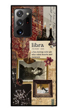 Libra Zodiac Samsung Note 20 Ultra Glass Case Back Cover by Casekaro
