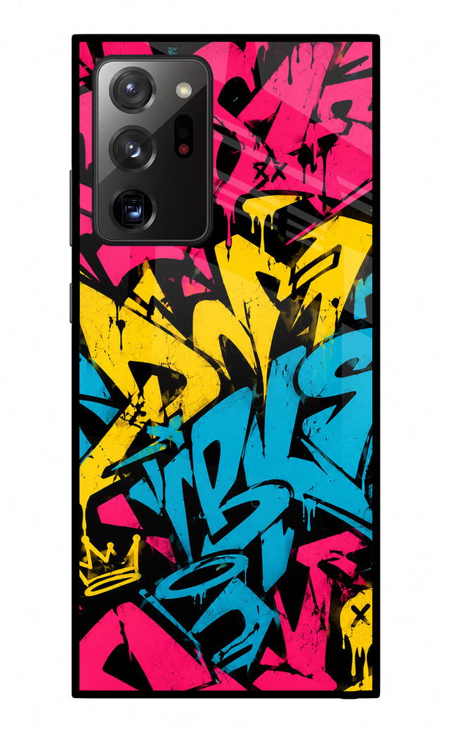Graffiti Vibe Samsung Note 20 Ultra Glass Case