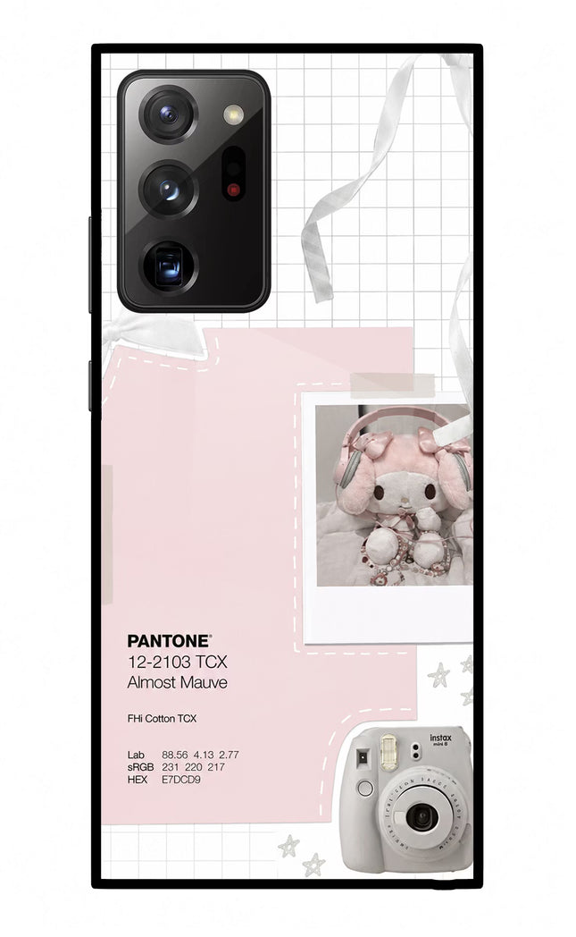Pantone Asthetic Samsung Note 20 Ultra Glass Case
