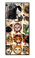 Cool Cat Samsung Note 20 Ultra Glass Case