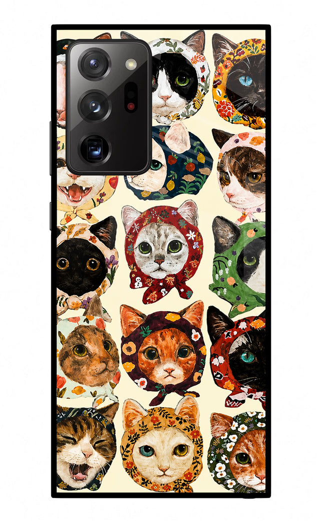 Cool Cat Samsung Note 20 Ultra Glass Case