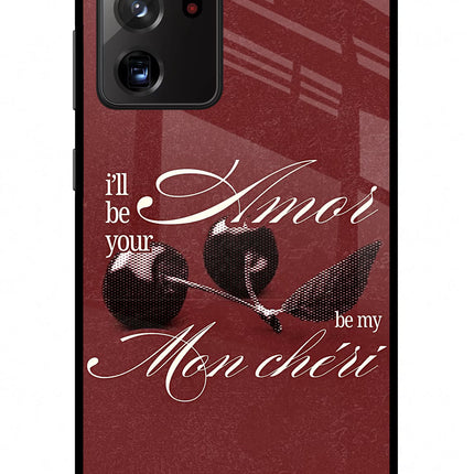 Velvet Cherry Samsung Note 20 Ultra Glass Case