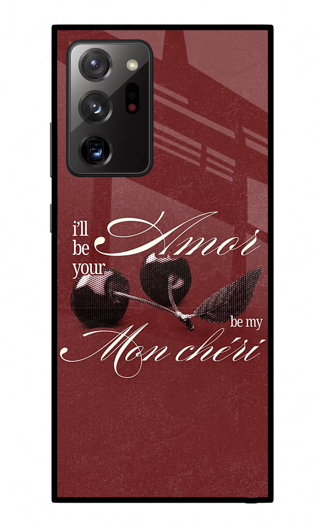 Velvet Cherry Samsung Note 20 Ultra Glass Case