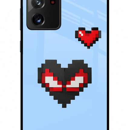 Peter Heart Samsung Note 20 Ultra Glass Case