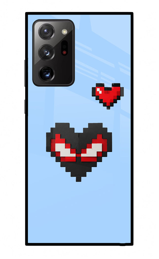 Peter Heart Samsung Note 20 Ultra Glass Case