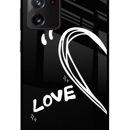 Love Line Samsung Note 20 Ultra Glass Case
