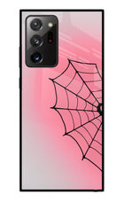 Pink Web Samsung Note 20 Ultra Glass Case