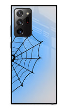 Blue Web Samsung Note 20 Ultra Glass Case