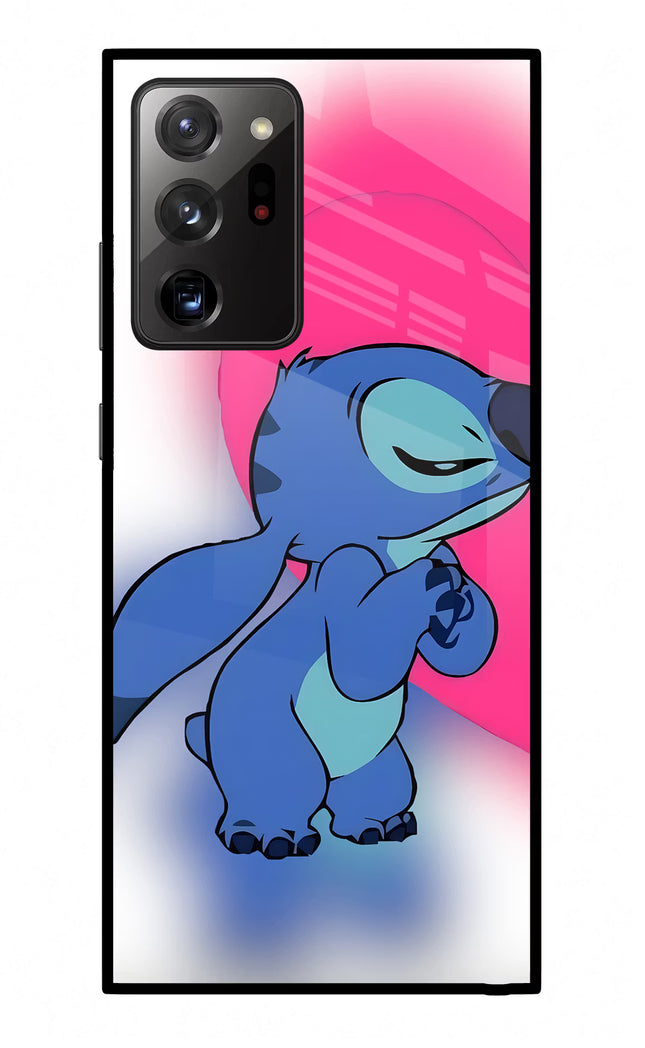 Stitch Hug Samsung Note 20 Ultra Glass Case