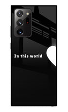 This World Samsung Note 20 Ultra Glass Case