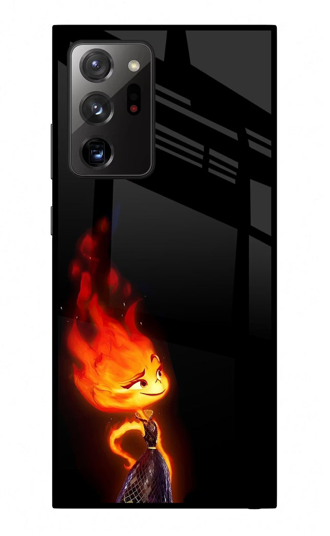 Ember Flame Samsung Note 20 Ultra Glass Case