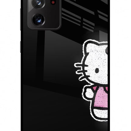 Kitty Charm Samsung Note 20 Ultra Glass Case