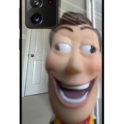 Side Eye Woody Samsung Note 20 Ultra Glass Case